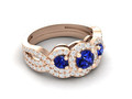 Diamond Ladies Swirl Bridal Set Помолвочное кольцо 171292