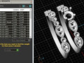 54 Band ring  print model 114238