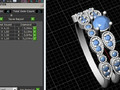 54 Band ring  print model 114238