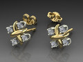 Серьга 3 64006