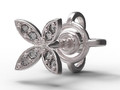 Серьги Ear Stud gold 779