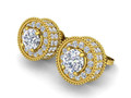 Акцентная серьга-гвоздик 86795