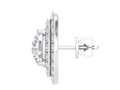 Женские круглые серьги m stl визуализация детали 126738