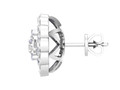 Женские круглые серьги m stl визуализация детали 126739