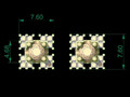 Серьга 01 124950