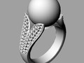 Кольцо с жемчугом anello perla thai AP11 138504