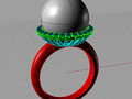 Кольцо perl anello perla thai AP04 138146