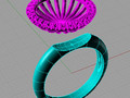 Кольцо perl anello perla thai AP04 138146