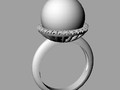 Кольцо perl anello perla thai AP04 138146