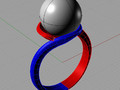 Кольцо perl anello perla thai AP06 138148