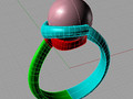 Кольцо perl anello perla thai AP07 138149