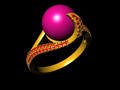 BJ LADIES RING 7 73924