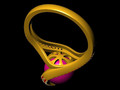 BJ LADIES RING 7 73924