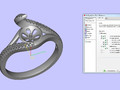 BJ LADIES RING 7 73924