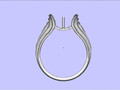 Кольцо со старым жемчугом 114419