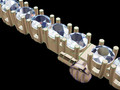 Бриллиантовый теннисный браслет 3MM Link 3D 105815