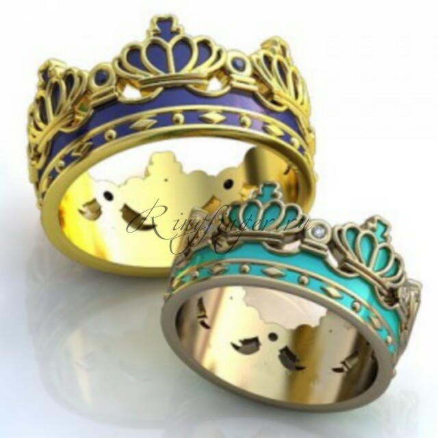 Кольцо для венчания - Православная корона